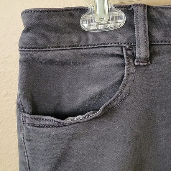 American Eagle Womens Gray Cropped Jeggings - Size 6 - Picture 3 of 9
